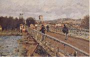 Alfred Sisley, Footbridge at Argenteuil,